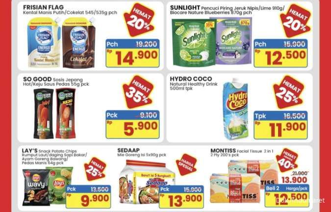 Promo JSM Indomaret 7-9 November 2025, Sunlight-Mama Lemon Lebih Murah