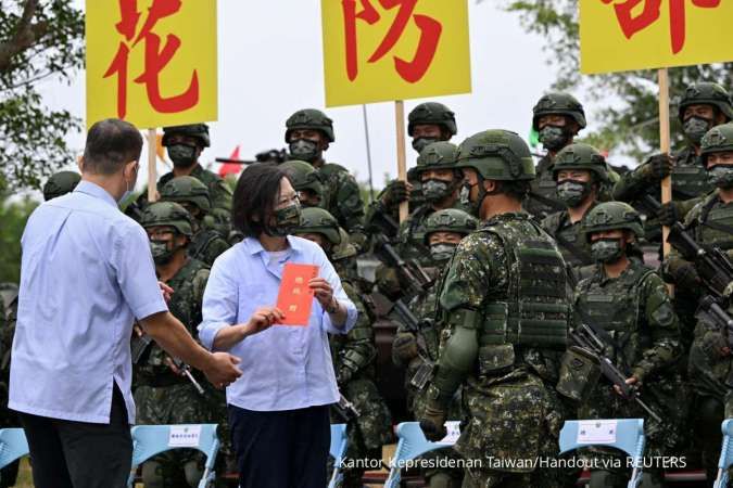 Taiwan Punya Rencana Darurat Jika Diserang China Saat Presiden di Luar Negeri