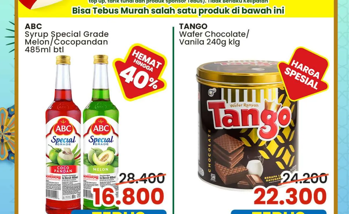 Promo Indomaret Jelang Ramadan 2026, Sirup Tebus Murah Berakhir Besok!