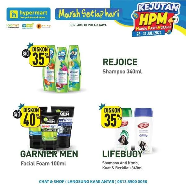 Promo JSM Hypermart Hyper Diskon Weekend Periode 26-29 Juli 2024