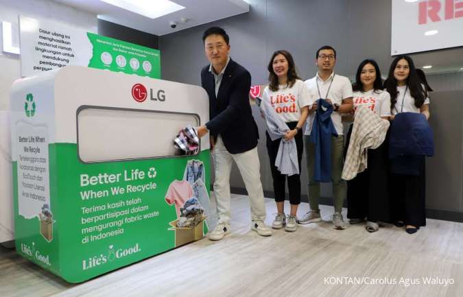 Sampah Tekstil Setiap Orang 30 Kg Per Tahun, LG Tegaskan Pentingnya Daur Ulang