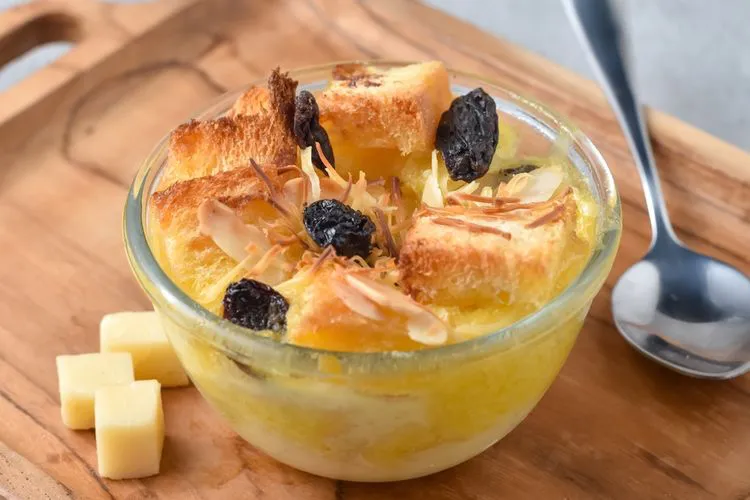 Puding Roti Tawar