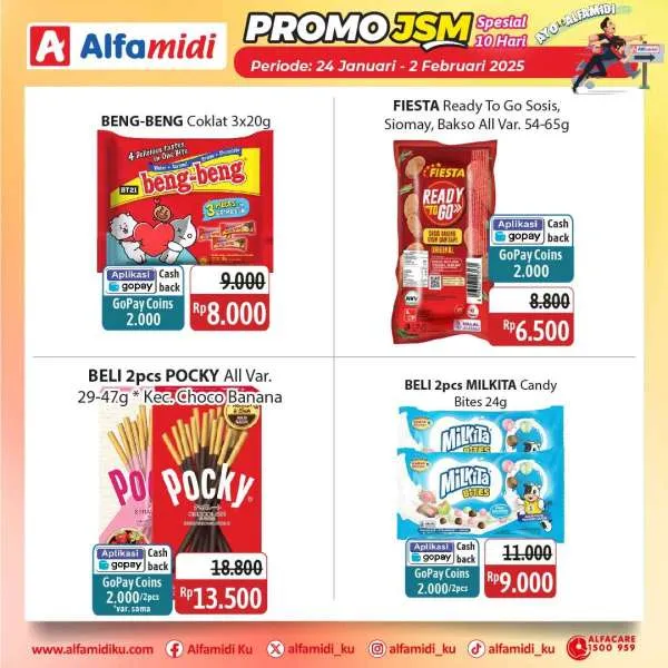 Promo JSM Alfamidi Periode 24 Januari-2 Februari 2025