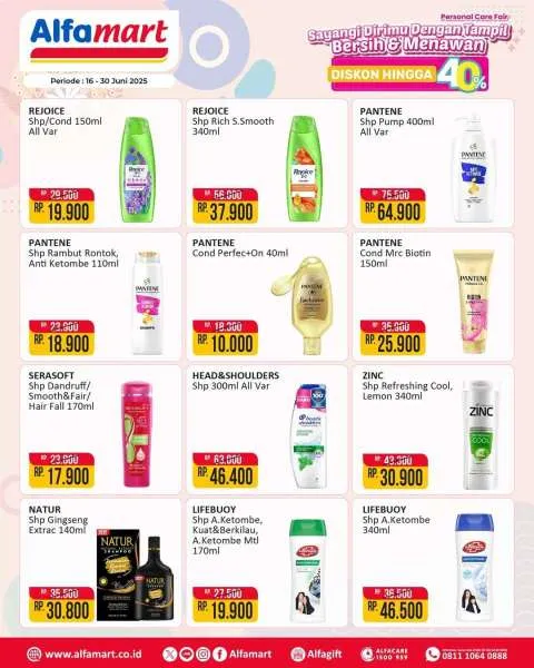 Promo Alfamart Personal Care Fair Periode 16-30 Juni 2025