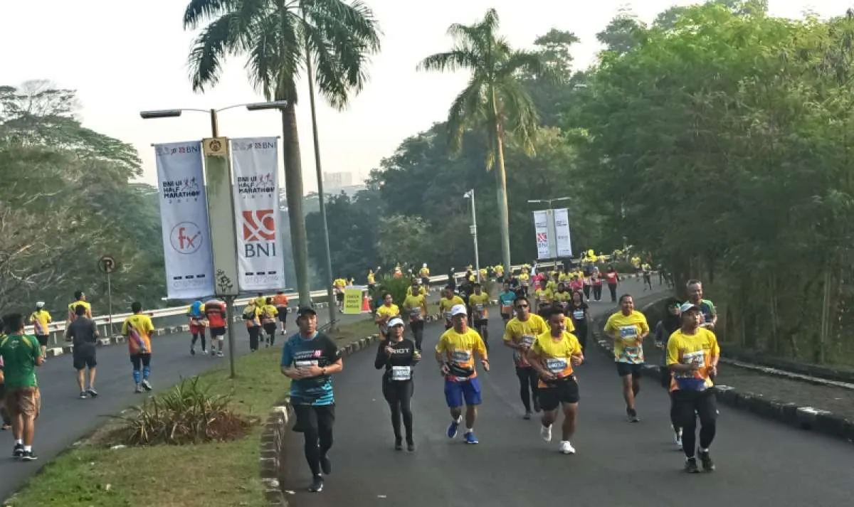 BNI UI Half Marathon 2019, himpun dana untuk mahasiswa UI