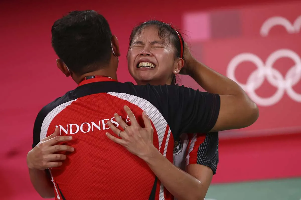Hasil Badminton Olimpiade Tokyo 2020: Medali emas untuk Greysia/Apriyani