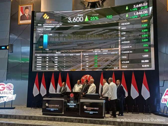 Debut Merdeka Gold Resources: Saham EMAS Auto Reject Atas, Bagaimana Prospeknya?