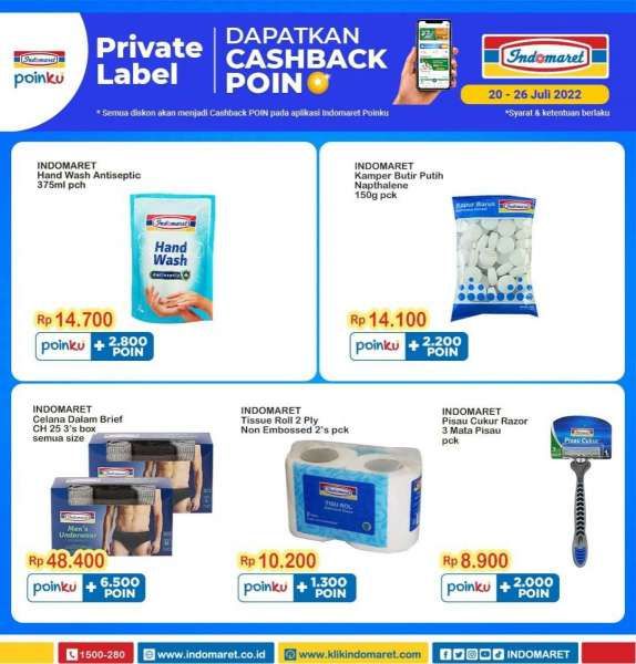 Promo Indomaret Super Hemat Mingguan Terbaru 20-26 Juli 2022