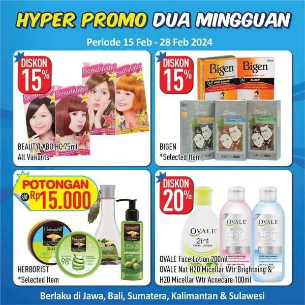 Promo Hypermart Dua Mingguan Periode 15-28 Februari 2024