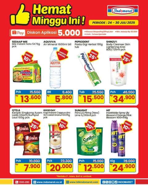 Promo Indomaret 24-30 Juli 2025 Hemat Minggu Ini