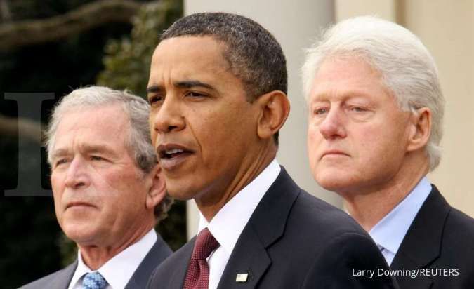 Obama, Bush & Clinton bersedia menerima vaksin COVID-19 di depan umum