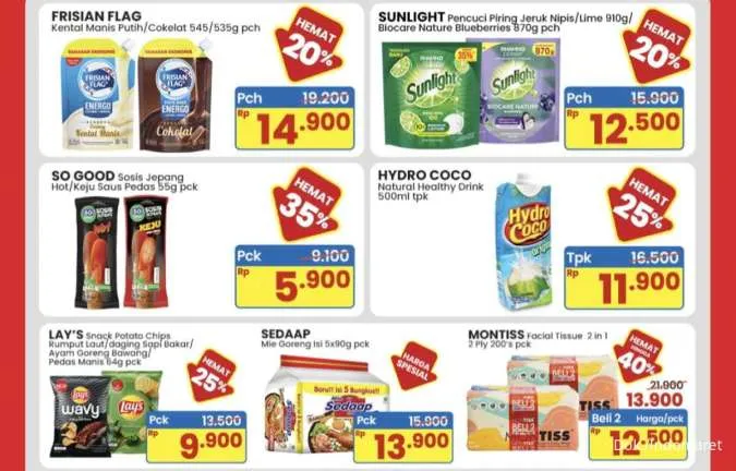 Promo JSM Indomaret 7-9 November 2025, Sunlight-Mama Lemon Lebih Murah