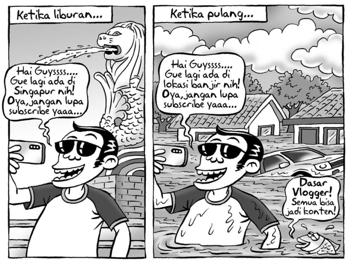 Benny Rachmadi - Diterjang Banjir Seusai Libur