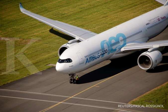 Kenaikan laba Airbus kuartal kedua mengalahkan perkiraan