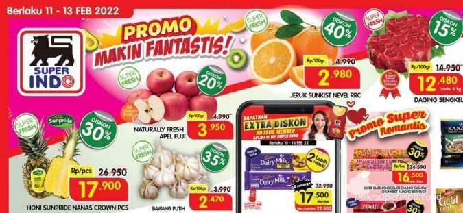 Promo JSM Superindo Mulai 11-13 Februari 2022, Diskon Besar Sepanjang Akhir Pekan