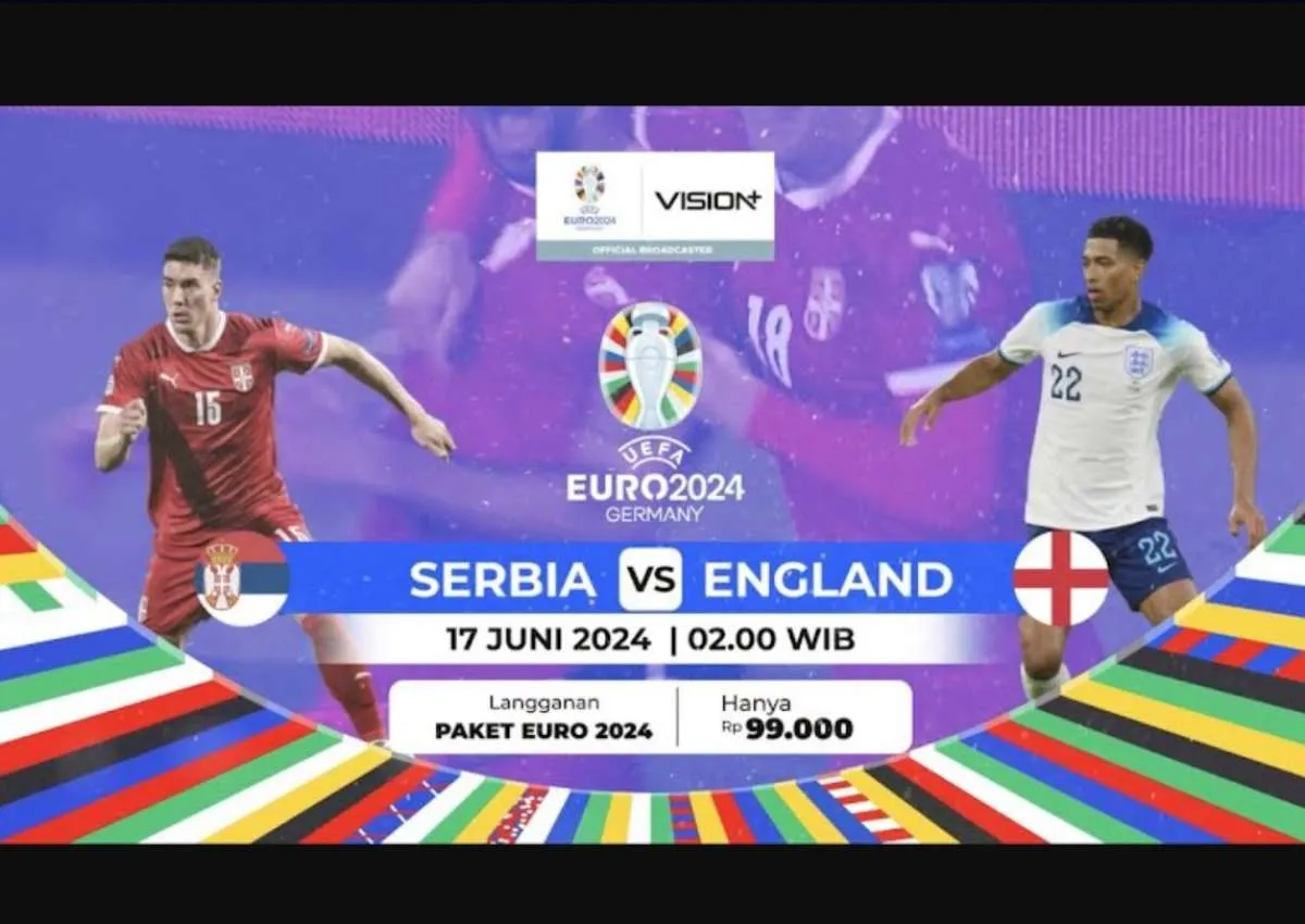 Jadwal Euro 2024 Serbia vs Inggris, Duel Udara Serbia Siap Bungkam Inggris