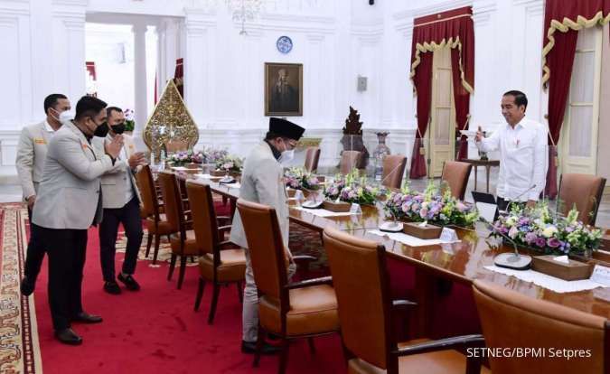 Presiden terima kunjungan pengurus PP Pemuda Muhammadiyah.