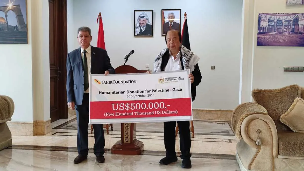 Tahir Foundation Salurkan Bantuan Kemanusiaan untuk Rumah Sakit di Palestina