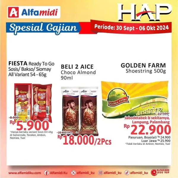 Promo Alfamidi Hemat Satu Pekan Periode 30 September-6 Oktpber 2024