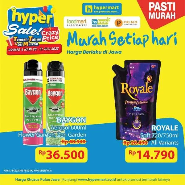 Katalog Harga Promo JSM Hypermart Terbaru 28-31 Juli 2023