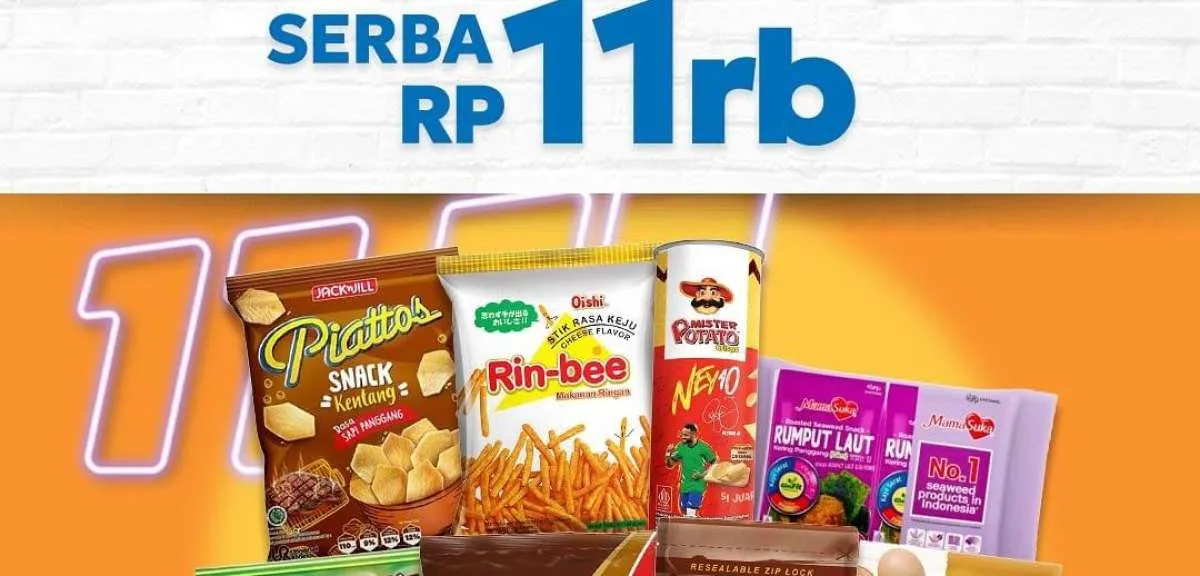 Promo Indomaret Snack Serba Rp 11.000-an & Diskon 31%, Promo Terbaru 9 November 2023