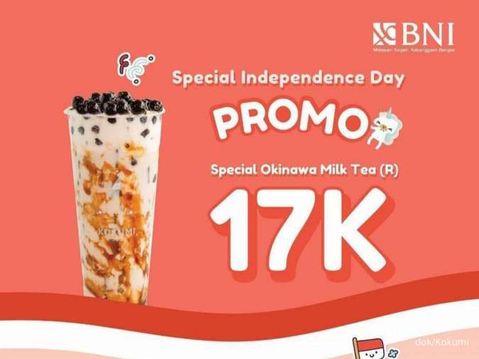 Promo Kokumi 17-21 Agustus 2022, Paket Kemerdekaan Bayar Hanya Rp 17.000