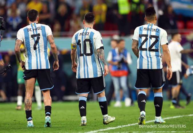 Prediksi Line Up Argentina di Laga Belanda vs Argentina, Sabtu (10/12) Dini Hari