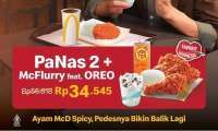 Promo McD Hanya Sehari 12 Mei, Jajan PaNas 2 dan McFlurry Hanya Rp 34.000-an