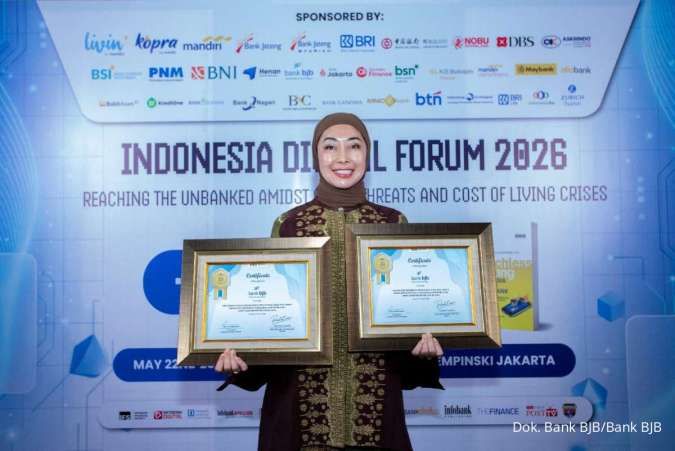 Inovasi dan Kepercayaan Publik Antar bank bjb Raih Penghargaan Digital 2026