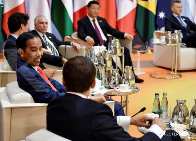 Jokowi dorong anggota G-20 perangi terorisme