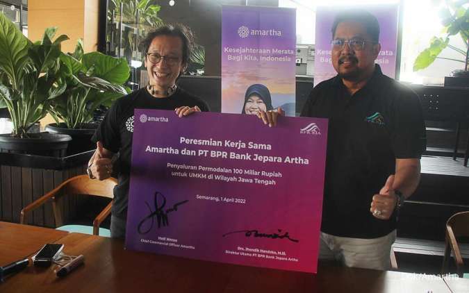 Amartha Gandeng BPR Bank Jepara Artha untuk Jadi Pendana Institusi