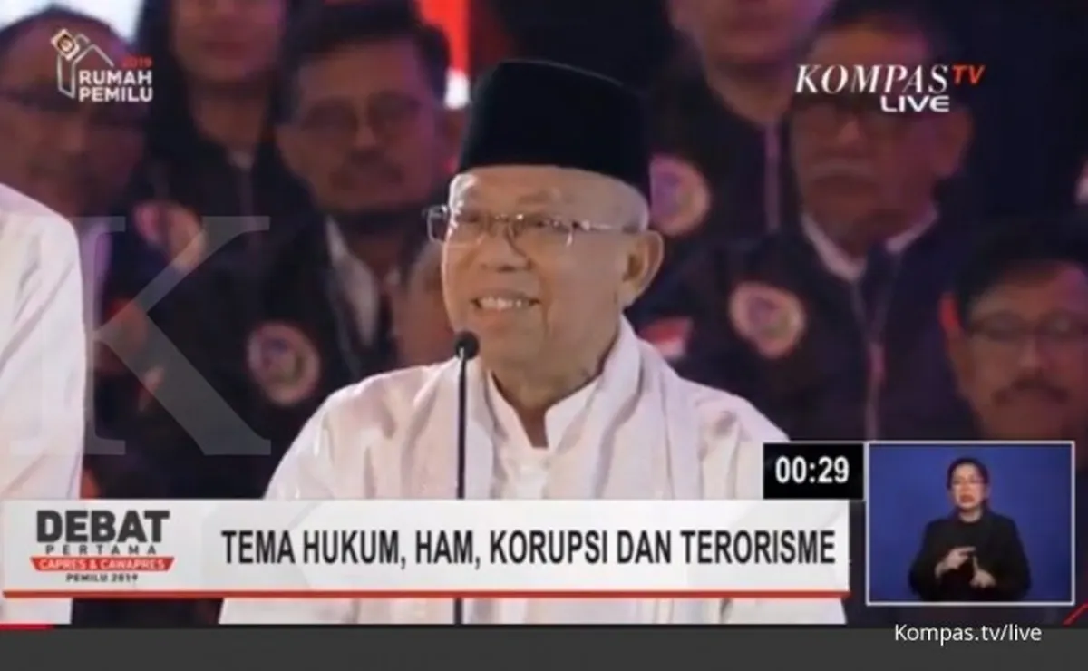 Cawapres Ma'ruf Amin minta Australia tak intervensi pembebasan Ba'asyir 