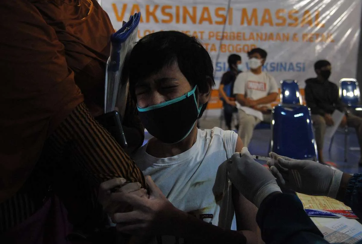 UPDATE Vaksinasi Covid-19, Senin (19/7): Vaksinasi pertama sudah 20,21% dari target