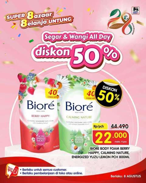 Promo 8.8 di Superindo 8 Agustus 2025