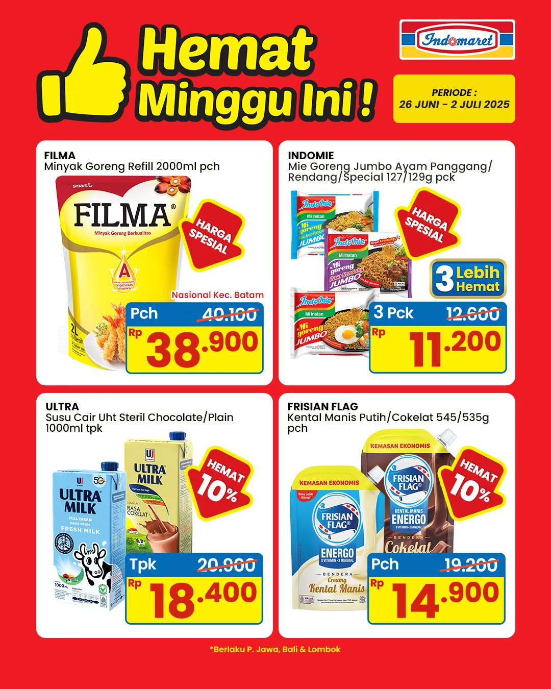 Promo Indomaret 26 Juni-2 Juli 2025 Hemat Minggu Ini