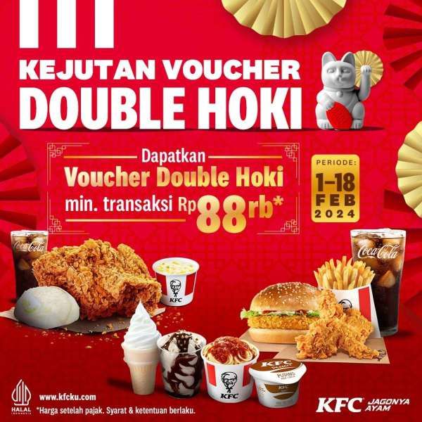 Promo KFC Spesial Imlek Februari 2024