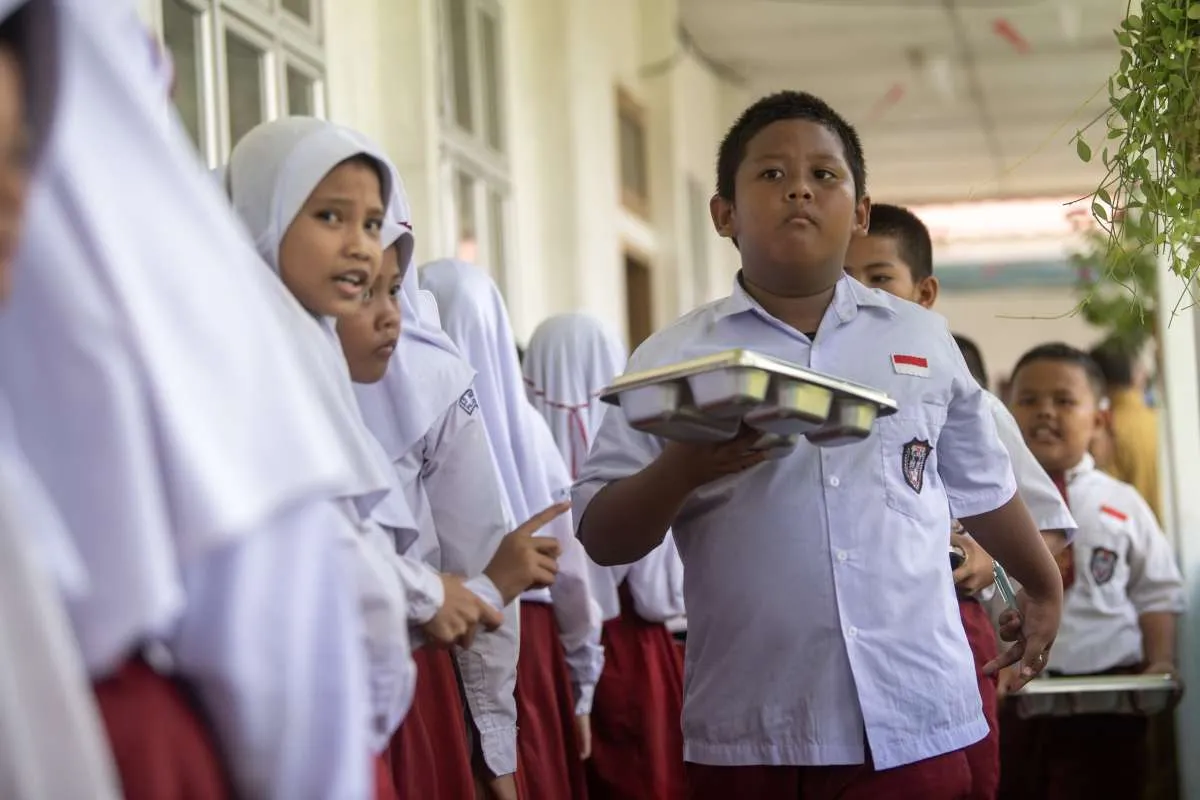 Di Forum Forbes, Prabowo Pamer Capaian Makan Bergizi Gratis