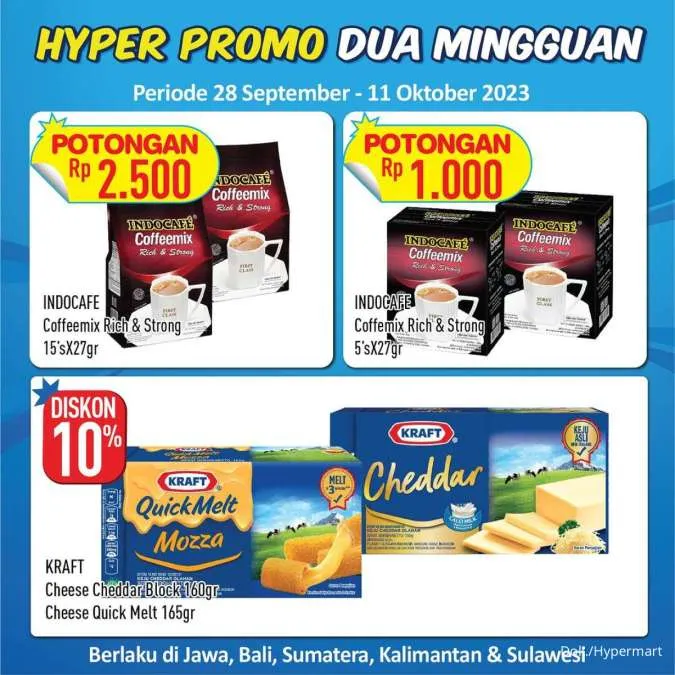 Promo Hypermart Hyper Promo Dua Mingguan Periode 28 September-11 Oktober 2023