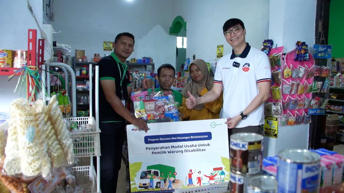 Aksesmu dan Capital Financial Perkuat Kemandirian Pedagang Penyandang Disabilitas