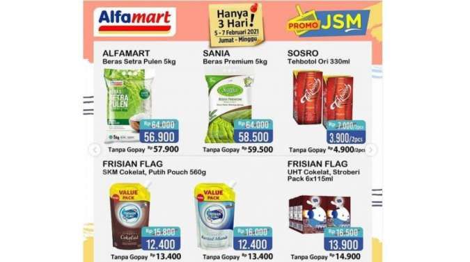 Promo JSM Alfamart Promo 5-7 Februari 2021