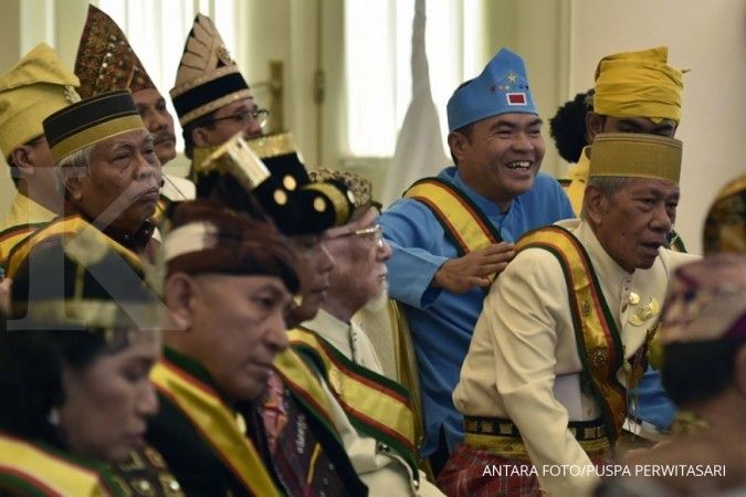 Jokowi kumpulkan raja se-Indonesia