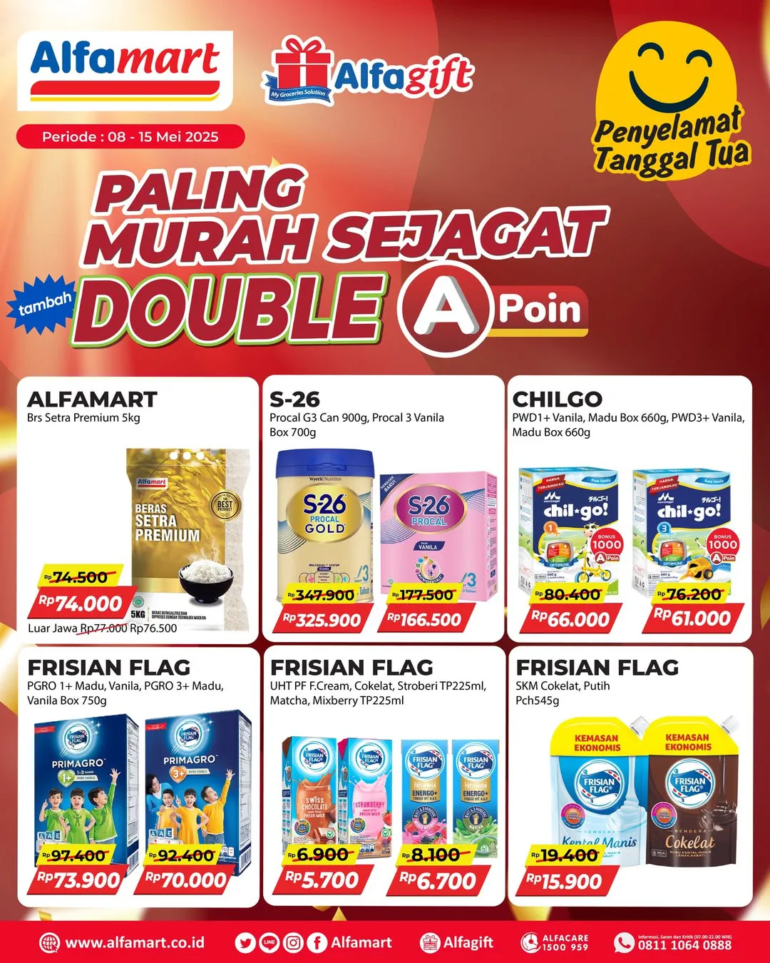 Promo Alfamart Paling Murah Sejagat Periode 8-15 Mei 2025