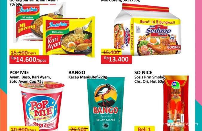 Promo JSM Alfamart Desember 2024, Indomie dan Kecap Bango Hemat Spesial Weekend