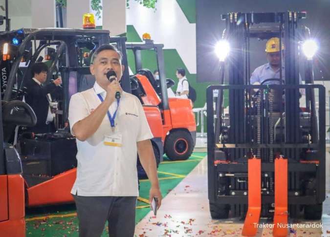 Traktor Nusantara Luncurkan Green Material Handling Solution di Forklift Exhibition