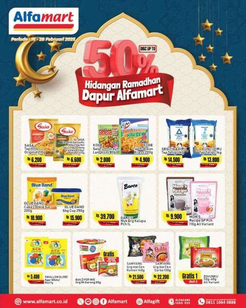 Promo Alfamart Jelang Ramadan 16-28 Februari 2025