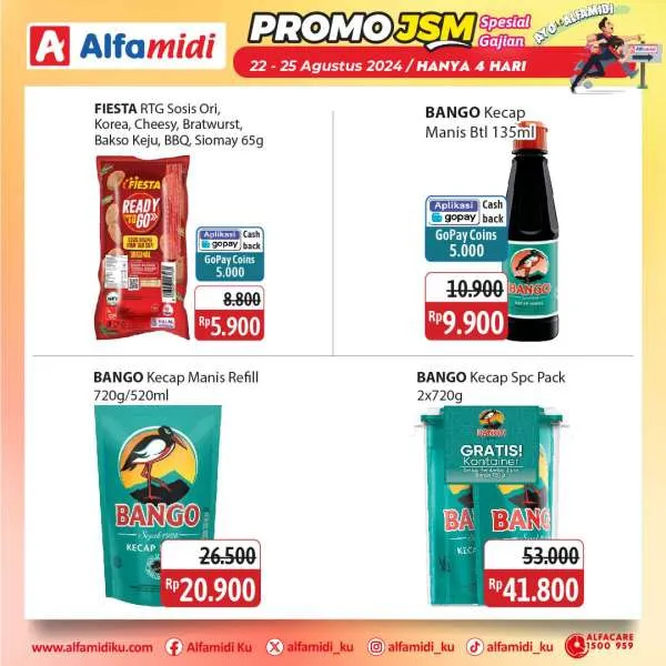 Promo JSM Alfamidi Spesial Gajian Periode 22-25 Agustus 2024