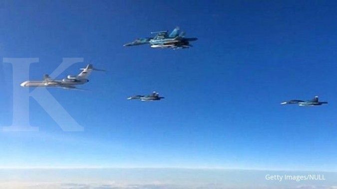 Insiden panas, jet tempur Rusia cegat pesawat pengintai AS di Laut Mediterania