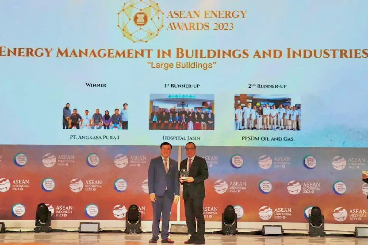 Bandara I Gusti Ngurah Rai Raih Penghargaan Manajemen Energi Tertinggi Asia Tenggara