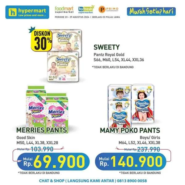 Promo JSM Hypermart Hyper Diskon Weekend Periode 23-26 Agustus 2024