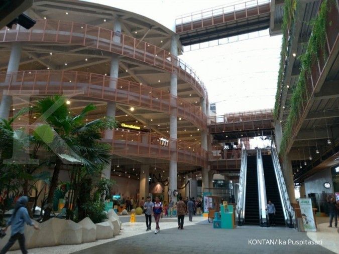 Pertumbuhan mall di kota besar stagnan karena harga tanah mahal